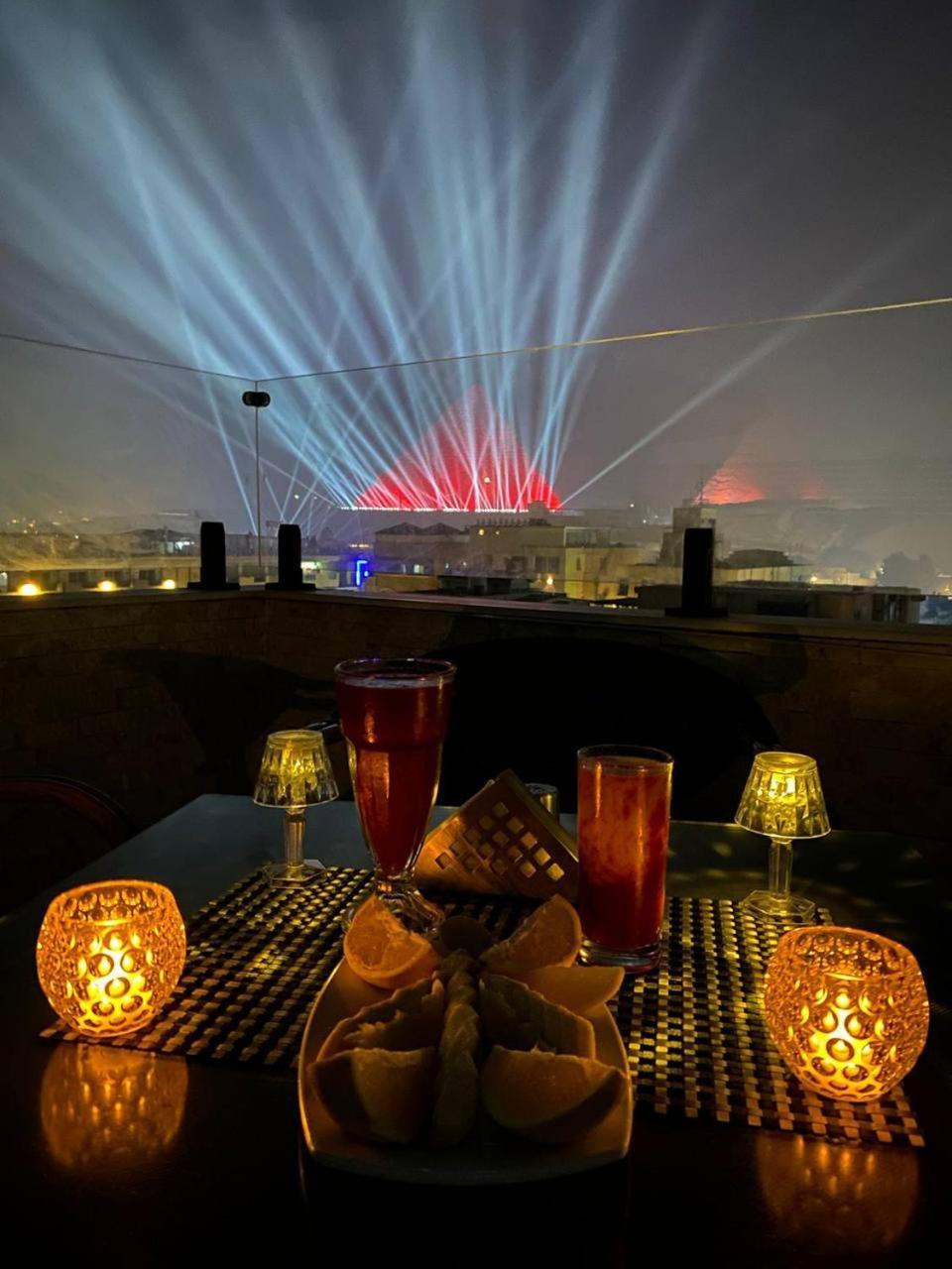 מלון Kafret el-Gabal Aziz Egypt Pyramids View מראה חיצוני תמונה